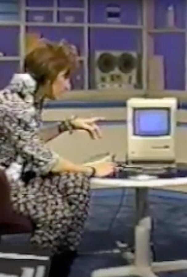 Using a Mac for fashion 1985